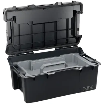 Kufr plastový střední, D 272 x Š 434 x V 200 mm, černý