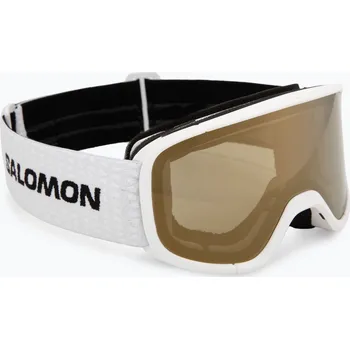 Dětské lyžařské brýle Salomon Lumi Acces Jr white/flash gold