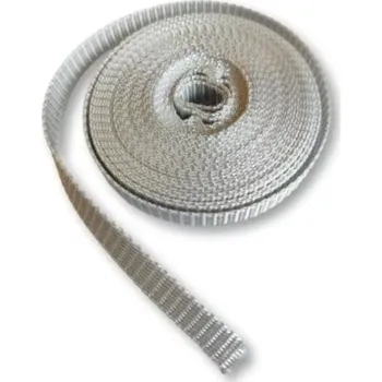 Stavební výplň Popruh k venkovní roletě - šedo-bílý