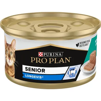 Krmivo pro kočku 24x85g Purina Pro Plan Cat Senior Longevis tuňák