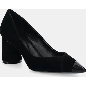 Dámské lodičky Semišové lodičky BOSS Gracey 50548592.001 černá 99X, EUR 39