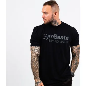 Pánské tričko Tričko Beyond Limits Black - GymBeam Barva: černá, Velikost: L