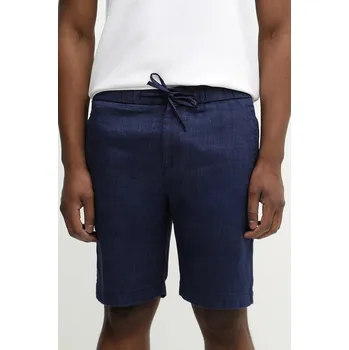 Dámské kraťasy Šortky s přídavkem lnu Frescobol Carioca 1241.04 námořnická modř 59X, vel. 34
