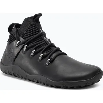 Pánská sportovní obuv Pánské barefoot boty Vivobarefoot Magna Leather Fg obsidian