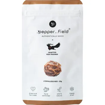 Koření Kampotský pepř červený lyofilizovaný se solí