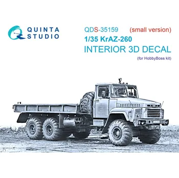 Plastikový model 1/35 KrAZ-260 3D-Print&col.Interior (HOBBYB) SMALL