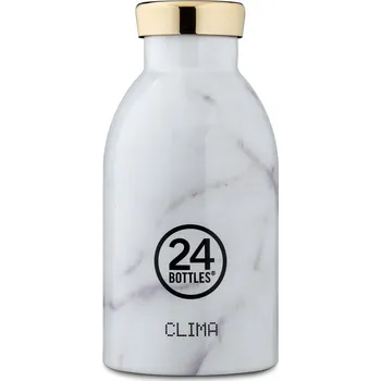 24Bottles, Termoska na nápoje Clima Grand 330 ml bílý mramor - Formadore