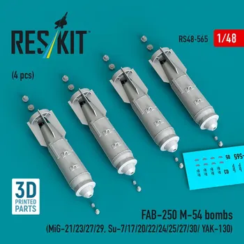 Plastikový model 1/48 FAB-250-M54 bombs (4 pcs.)