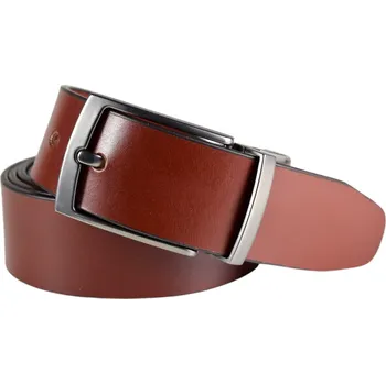 Opasek Papillon Pánský kožený opasek No.6 (35mm)-Cognac / 90 cm