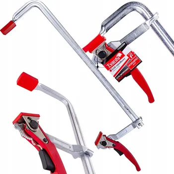 Truhlářská svěrka TRUHLÁŘSKÁ SVĚRKA RAČNOVÁ ZÁPADKA SVĚRKA TYP F 400x100mm TVARDY ROBUSTNÍ