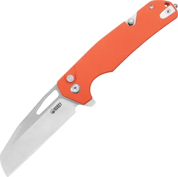 kapesní nůž Kubey 10-8 Satin 14C28N ,Orange G10 KU363B