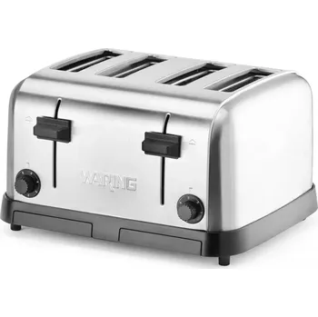 Tepelná izolace Topinkovač na 4 plátky, středně silný, Waring, 220-240V/1800W, 318x274x(H)188mm | WCT708E