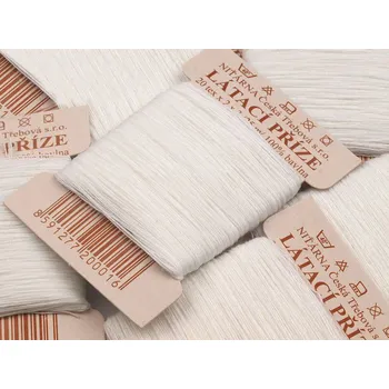 Příze Příze látací Niťárna, střední, 0010 bílá