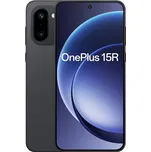 OnePlus 15R 12GB / 512GB Dual SIM Charcoal Black, na splátky od 1699 Kč měsíčně
