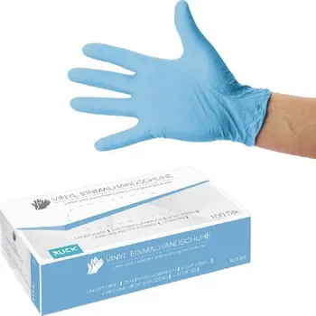 Vyšetřovací rukavice XXX - Rukavice Nitril-Vinyl RUCK modré 100ks M - ID: 565