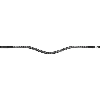 Jezdectví Čelenka na uzdečku Splendid Kavalkade black/navy Velikost: COB