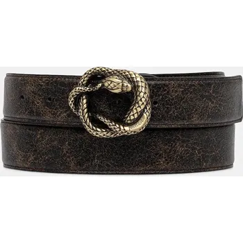 Opasek Kožený pásek Just Cavalli 79QA6F40.ZSD10 hnědá 89X, vel. 105