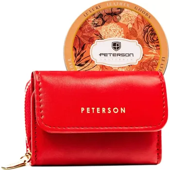 Dámská kožená peněženka červená - Peterson Neiry červená