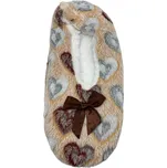 Gie Dámské béžové domácí pantofle 01 Barva: Béžová, Velikost: 35-38