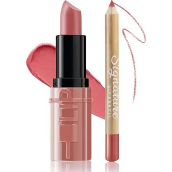 Sada konturovací tužky a rtěnky Boobeen, matná rtěnka a tužka na rty pro ženy, barevné rtěnky pro