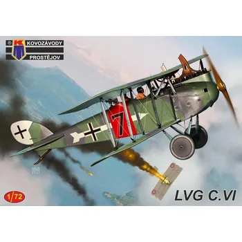 Plastikový model 1/72 LVG C.VI (3x camo)