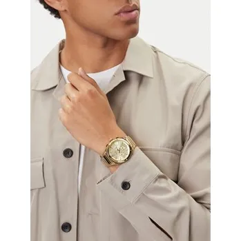 Hodinky Hodinky Fossil Everett Chronograph FS6119 Zlatá OS