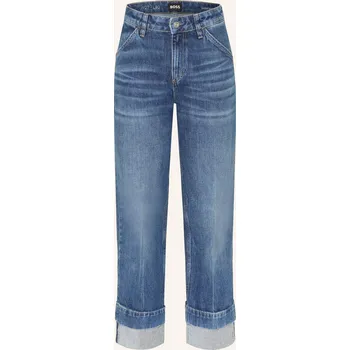 Boss Dámské Straight Džíny Parkway, 409 dark blue, 34