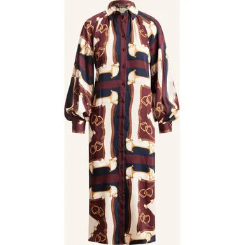 Dámské šaty Lauren Ralph Lauren Dámské Košilové Šaty, tmavě červená /...