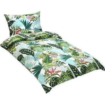 Povlečení Bellatex krep 80/616 džungle, 140 × 200, 70 × 90