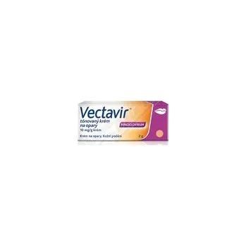 Lék na kožní problémy, vlasy a nehty Vectavir tónovaný krém na opary 10mg-g crm.1x2g