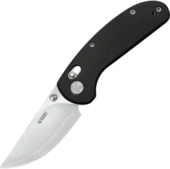 kapesní nůž Kubey Sparrow Satin San Mai AUS-10 ,Black G10 KU449A