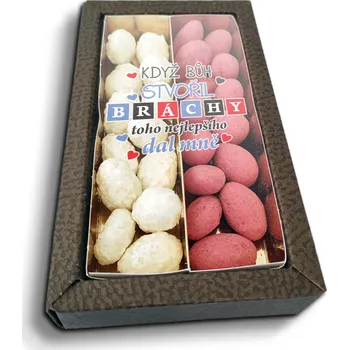 Sablio Mandle v čokoládě Když Bůh stvořil bráchy Varianta: Sablio Mandle v čokoládě Když Bůh stvořil bráchy - 4x 80g