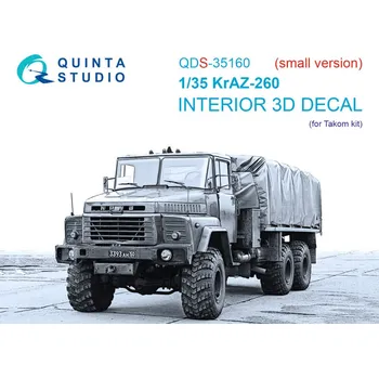 Plastikový model 1/35 KrAZ-260 3D-Print&col.Interior (TAKOM) SMALL