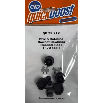 Plastikový model 1/72 PBY-5 Catalina correct cowlings opened flaps