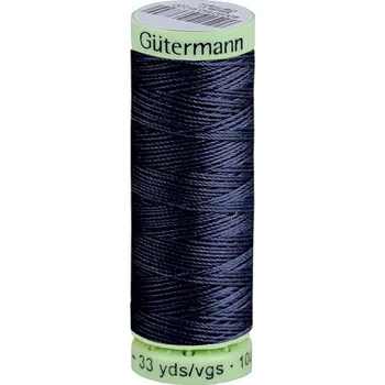 Nit Polyesterové nitě Gütermann Jeans návin 30 m, střední, 310 modrá tmavá