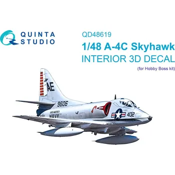 Plastikový model 1/48 A-4C Skyhawk 3D-Print&col.Interior (HOBBYB)