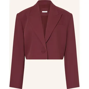 Dámské sako Mrs & Hugs Dámský Krátký Blejzr, tmavě červená, 34