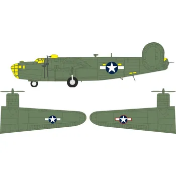 Plastikový model Mask 1/72 B-24D US nat.insignia (AIRF)