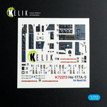 Plastikový model 1/72 He-177A-5 - interior 3D (REV)