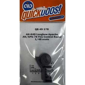 Plastikový model 1/48 AH-64D Longbow AN/APG-78 fire control radar