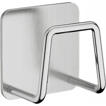 Kuchyňské prkénko UNIVERZÁLNÍ ORGANIZÉR DRŽÁK NA HOUBIČKU, MISKY, PRKÉNKO NA KRÁJENÍ STŘÍBRNÝ 1 KS