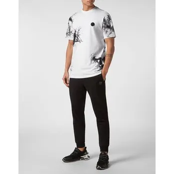 Pánské tričko Plein Sport T-Shirt 4877 Bílá Regular Fit XL