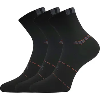 Pánské oblečení VoXX® Rexon 02 Pánské sportovní ponožky - 3 páry BM000004113800100958 černá 39-42 (26-28)
