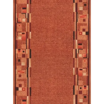 Koberec Protiskluzový běhoun na míru Bombay 84, šíře 80 cm, oranžová, chodba / předsíň, Associated Weavers - 1 rok na vrácení + DOPRAVA ZDARMA k Vám i zpět
