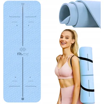 podložka na cvičení Podložka na cvičení Fit.Me 183 cm x 61 cm modrá