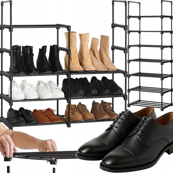 Botník BOTNÍK REGÁL POLICE VYSOKÝ ÚZKÝ VELKÝ MODULÁRNÍ SKLÁDACÍ XXL