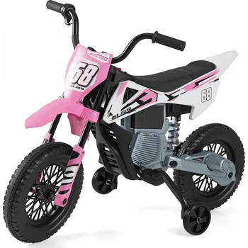 Dětské elektrovozidlo Motorka Costway růžová, do 30 kg