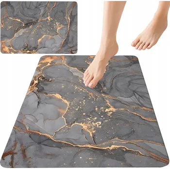 Koupelnová předložka KOUPELNOVÁ PŘEDLOŽKA XXL PROTISKLUZOVÁ RYCHLESCHNOUCÍ SAVÝ KOBEREC 50 x 80 cm