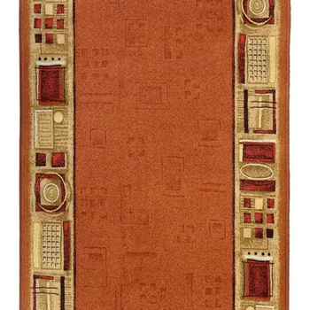Protiskluzový běhoun na míru Jena 84, šíře 67 cm, oranžová, chodba / předsíň, Associated Weavers - 1 rok na vrácení + DOPRAVA ZDARMA k Vám i zpět