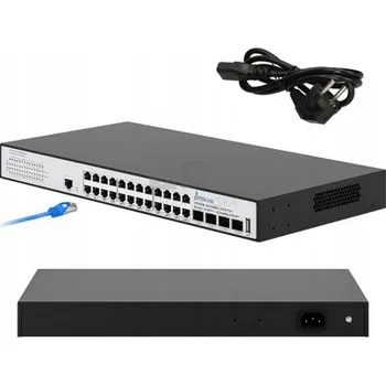 Switch Switch Extralink Hypnos 24xRJ45 1000Mb/s 4xSFP+